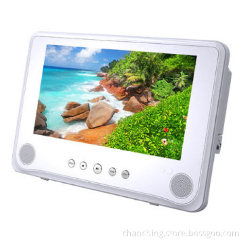 9-inch Waterproof Portable DVD Player with USB, SD Card Reader